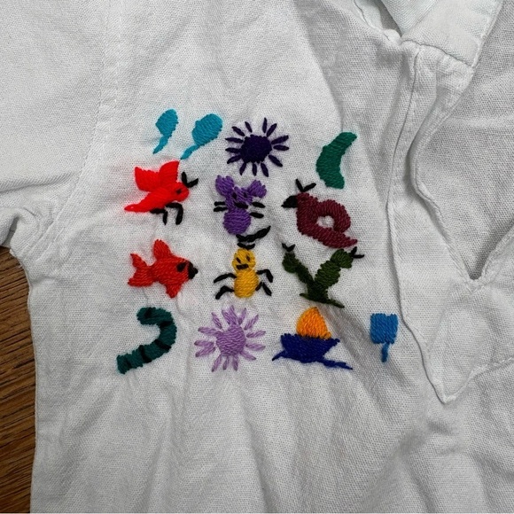 Embroidered Toddler Short Sleeve Top - Picture 3 of 5